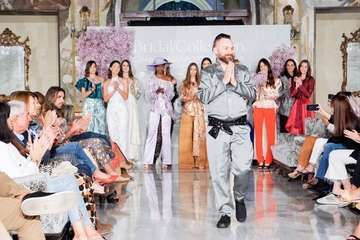  Los nuevos talentos inauguran la pasarela Bridal y Pedro Palmas pone el cierre a la jornada con la colección â€˜Neigeâ€™ inspirada en la nieve/TA.