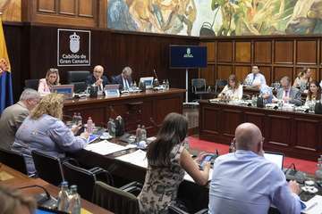 Pleno de marzo de 2023 del Cabildo grancanario/TA.