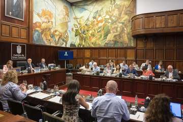 Pleno de marzo de 2023 del Cabildo grancanario/TA.