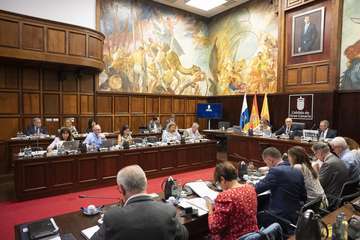 Pleno de marzo de 2023 del Cabildo grancanario/TA.