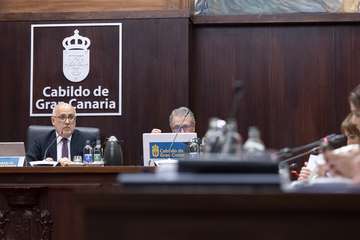 Pleno de marzo de 2023 del Cabildo grancanario/TA.