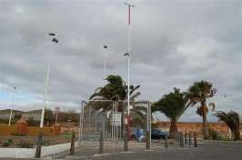Estación meteorológica ubicada en Telde (Foto TA)