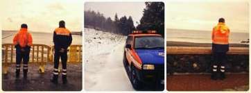 Protección Civil está en alerta en el municipio (Foto TA)