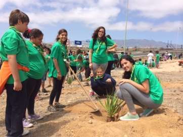Momento de la plantación (Foto TA)