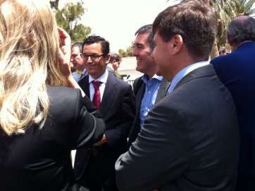 El vicealcalde de Telde, Pablo Rodríguez, asistió al foro (Foto TA)