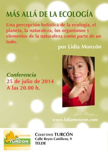 Cartel del taller que organiza Turcón (Foto TA)