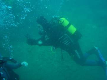 Imagen de archivo de una limpieza de fondos (Foto TA)