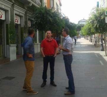 El concejal Mario Torres ultima la actuación que su departamento iniciará el próximo lunes (Foto TA)