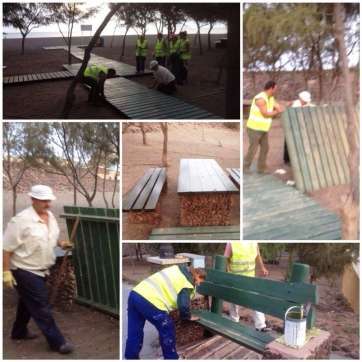 Composición fotográfica de los trabajos (Foto TA)