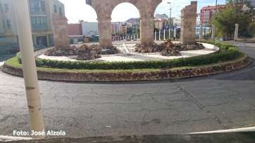 Estado de la fuente Acueducto (Foto José Alzola)