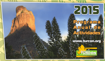 Programa de actividades de Turcón para 2015 (Foto TA)