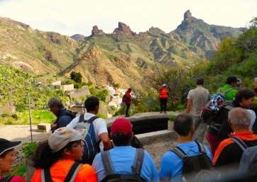 Un momento de la ruta de Turcón (Foto TA)