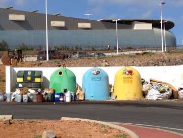 Imagen captada hace unos días en el muelle de Taliarte (Foto TA)