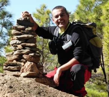Álvaro Monzón, precursor de la iniciativa Enmochila2 (Foto TA)