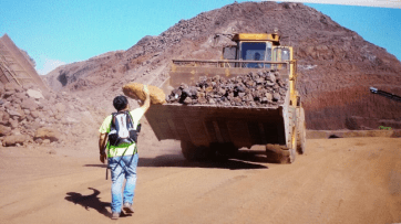 Imagen de archivo de la protesta de Turcón en la piconera (Foto TA)