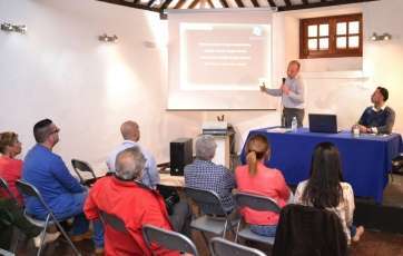Imagen de la presentación del proyecto este sábado en Telde (Foto TA)