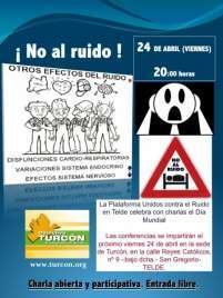 Cartel de la actividad (Foto TA)