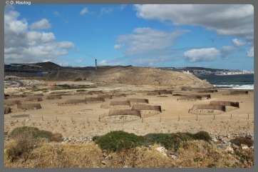 Visita de las obras de regeneración de la zona costera de Jinámar (Foto Oliver Hautey)
