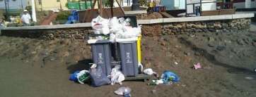 Imagen captada hace menos de una hora en Melenara (Foto TA)