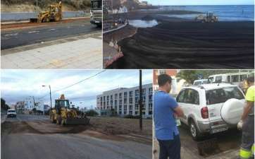 Trabajos desarrollados durante esta jornada en diferentes puntos del municipio (Foto TA)