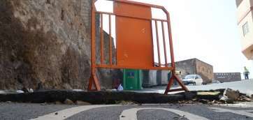 Calle Temisas, en el sector bajo de El Caracol (Foto TA)