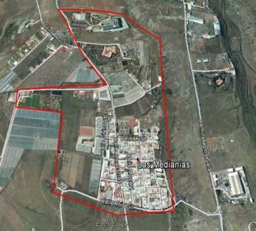 Área de Las Medianías afectada por el corte programado (Foto TA)