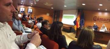 Eloy Santana, en las jornadas (Foto TA)