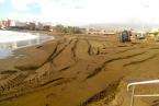 Estado de las playas de Telde, hoy sábado 20 de febrero de 2016 (Foto TA)