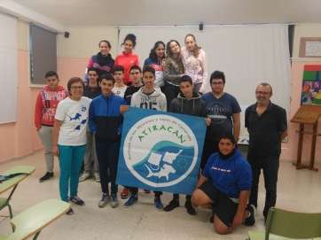 Actividad en el IES Omayra Sánchez (Foto TA)