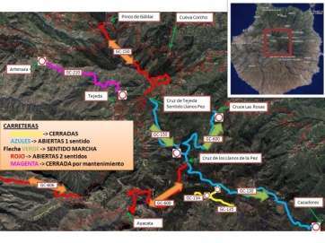 Rutas para ir y venir de la Cumbre (Foto TA)