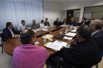 Reunión de la Junta Rectora (Foto TA)