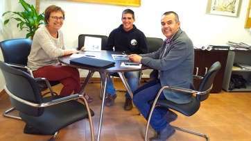 Lola Santana, Jesús Rodas y Álvaro Monzón (Foto TA)