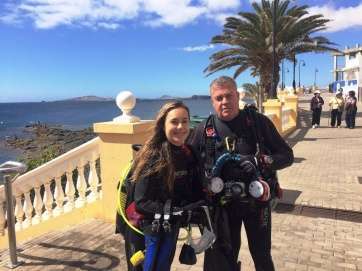 El II FotoSub Costa de Telde se desarrolla en aguas de Taliarte (Foto TA)
