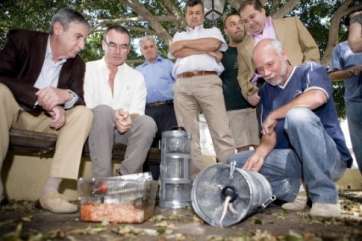 Captura de serpientes en Telde (Foto TA)