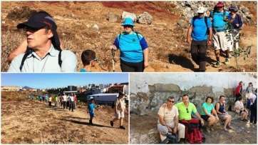 Momentos de la ruta de este domingo (Foto TA)