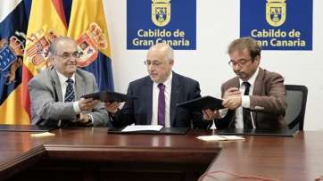 La firma del convenio tuvo lugar el pasado jueves (Foto TA)