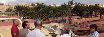 Imagen de archivo de una visita a las instalaciones de Hoya del Pozo (Foto TA)