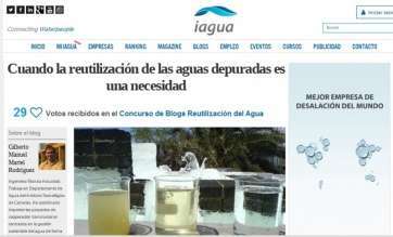 Captura de la web con el artículo de Gilberto Martel (Foto TA)