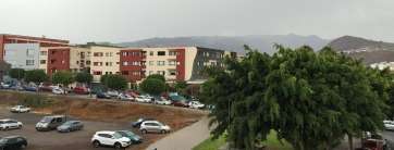 Imagen del cielo de Telde este tarde (Foto TA)