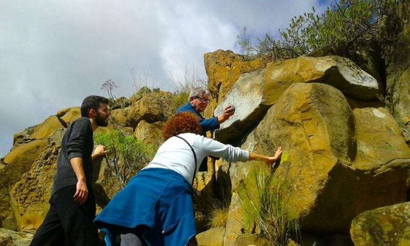 La primera ruta del año de Turcón (Foto TA)