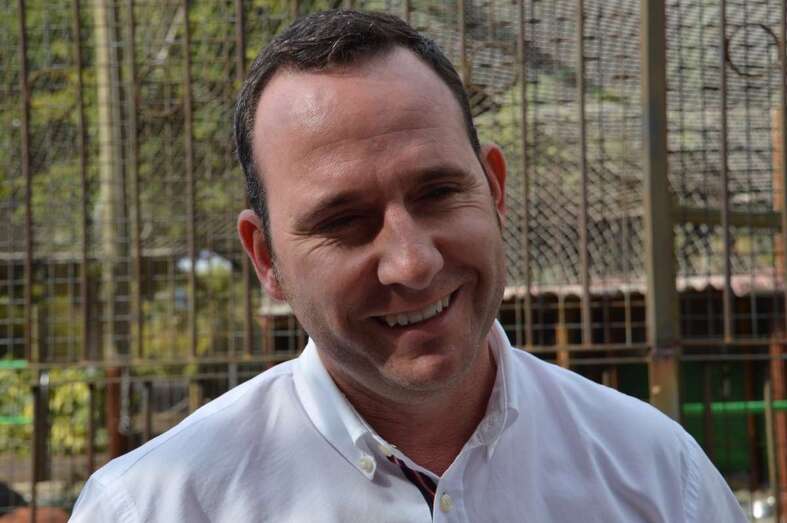 Eloy Santana, concejal de Limpieza (Foto TA)