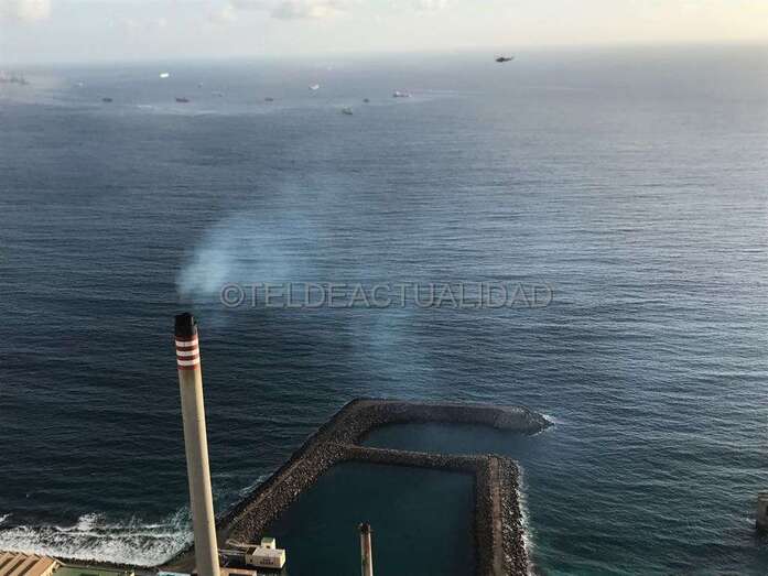 Imagen aérea del vertido (Foto TA)