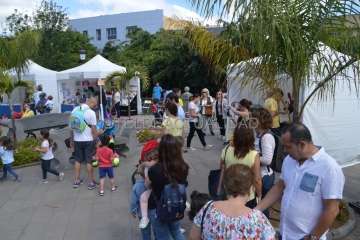 Playas solitarias y animada Feria del Libro en Telde (Foto TA)