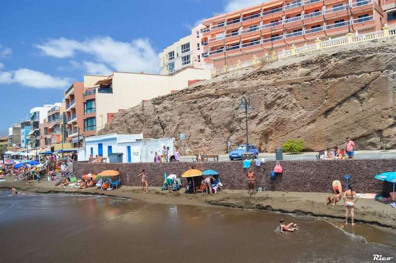 Diferencia de cota entre Melenara y Taliarte (Foto TA)