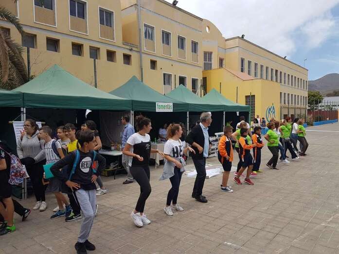 Actividades del Día Mundial del Medio Ambiente en el IES de Jinámar (Foto TA)