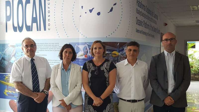 Imagen del encuentro celebrado el pasado lunes en la Plocan (Foto TA)