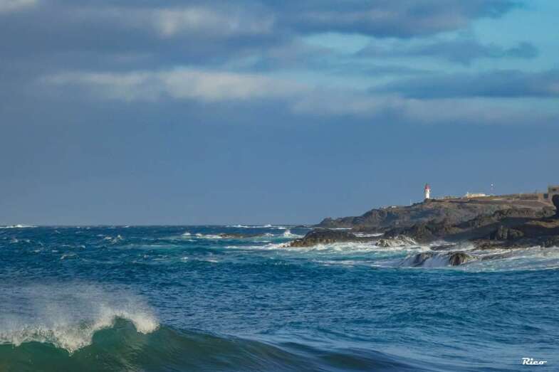 Imagen de la costa de Telde (Foto Antonio Rico)