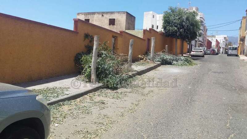 La Policía Local de Telde ya busca al autor de los hechos (Foto TA)
