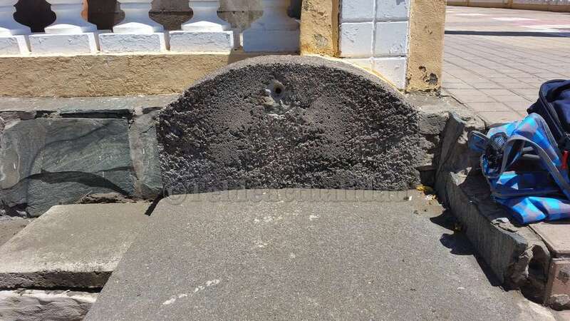 El lavapiés que sufrió el vandalismo juvenil (Foto TA)