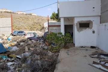 Un punto verde para ponerse rojo en Telde (Foto TA)